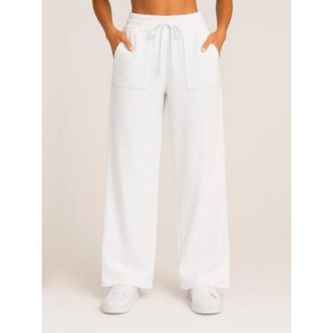 Imagem de Calça Pantalona Moletinho Feminina - ZORMY, Off white, P