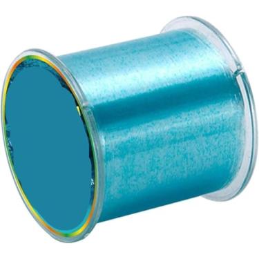 Imagem de Linha De Pesca Multifilamento Trançada De Pe, Monofilamento Invisível De Nylon Com Revestimento Spotled E Speckle Line, 500m blue, 0.35mm 4.5
