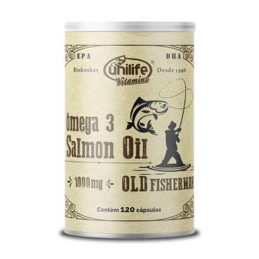 Imagem de Ômega 3 Old Fisherman Unilife 120 Cápsulas