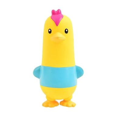 Imagem de Povkufii Brinquedo de látex para cães pequenos e médios – design de palito de frango, busca, mastigar e brincar para filhotes de dentição e mastigadores delicados