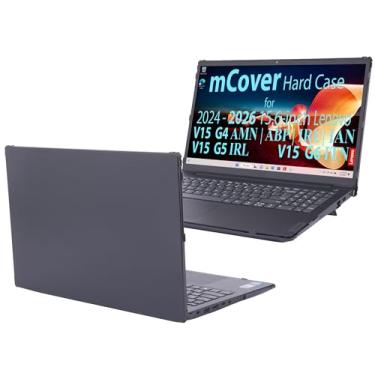 Imagem de mCover A capa é compatível apenas com notebook Windows Lenovo V15 G4/G5/G6 Series 2024-2026 de 15,6 polegadas (com dobradiça de 180°, não serve para nenhum outro modelo Lenovo) - preta