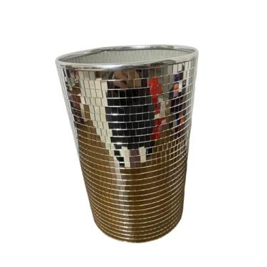 Imagem de Ioensy Balde de gelo de vidro, recipiente para resfriar bebidas, balde para garrafas, ideal para festas, churrascos no quintal e bares.