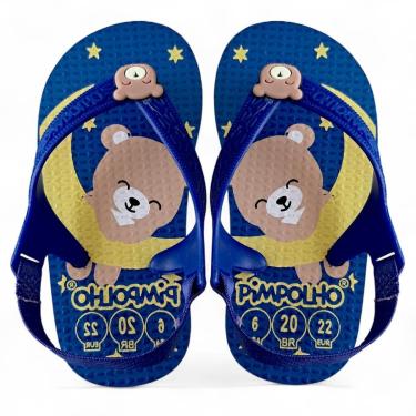 Imagem de Chinelo De Bebe Menino Infantil Elastico Pimpolho-Masculino