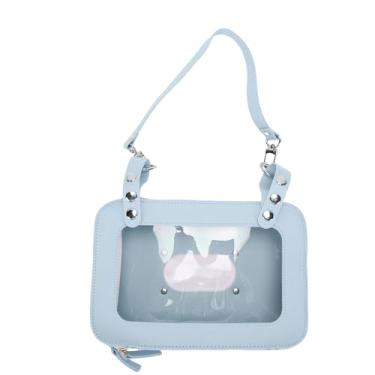 Imagem de Asixxsix Bolsa para Bolsa de Fraldas, Dispensador de Lenços Umedecidos de Couro PU Com Alça de Ombro Ajustável para Viagem de Mochila de Carrinho, Fácil Puxar Com Uma Mão, Fecho de (#2)