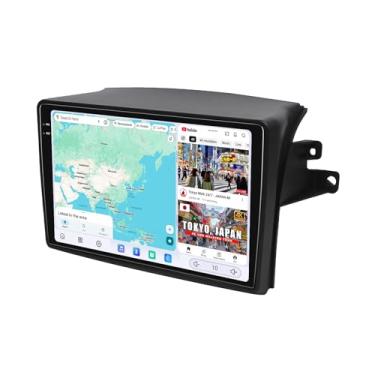 Imagem de JOYING Rádio automotivo para Toyota Sienna 2004-2010, tela sensível ao toque QLED 2K de 9,5 polegadas, estéreo automotivo de 12 GB + 256 GB com Carpaly e Android Auto, link espelhado, AM/FM, navegação