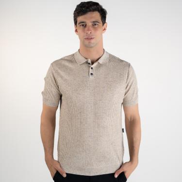 Imagem de Camisa Polo Ellus Essentials Tricot Bege-Masculino
