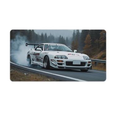 Imagem de HouLaiZhe SUP Drift Car Sports Speed ​​JDM Car Gaming Mouse Pads JDM Car Desk Pads Grandes Mousepads para Teclado Desktop Mat40X75cm