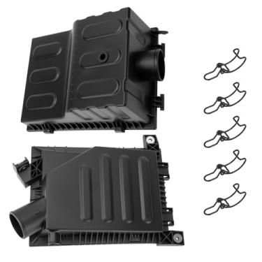 Imagem de Caixa de filtro de ar e tampa com clipe para Polaris Ranger 570 900 1000 2013-2019 5439197 5450722