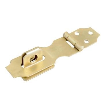 Imagem de Fecho Porta Cadeado Trinco Dobradica Trava Articulada Fechadura Janela 2 1-2 Bau Portao Caixas