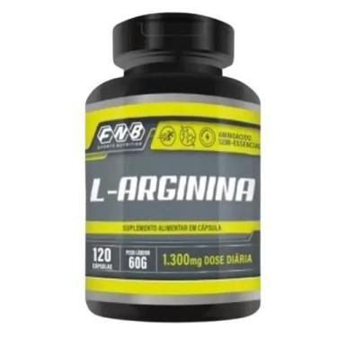 Imagem de L- Arginina 100% Pura 120 Cáps 1300mg Dose - Flora Nativa do Brasil