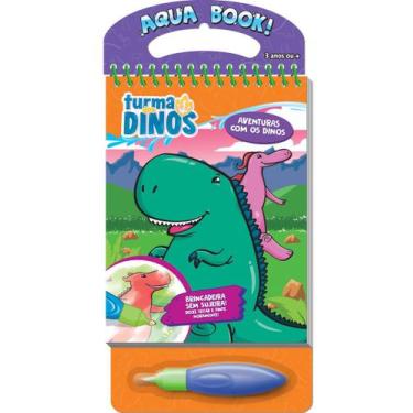 Imagem de Aventura com os Dinos: Aquabook - Vale das Letras