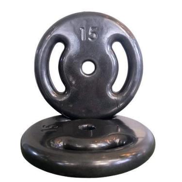 Imagem de Par Anilha Emborrachada 15Kg - Anilhas&Cia