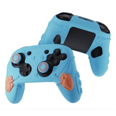 Imagem de Steelheart Controller Cover, Non-Slip Soft Silicone Grip Skin for Switch 2 Pro Controller (Coastal Blue)