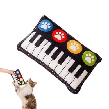 Imagem de Brinquedos Squeaky Cat – Suprimentos para dentição de gatinhos em forma de piano | Brinquedos de enriquecimento de gatos, para apartamento, quarto, sala de estar, estudo, casa, escritório, jogos