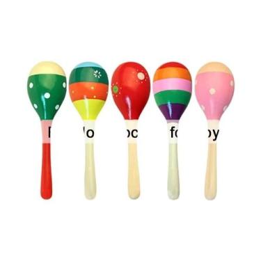 Imagem de Instrumento Musical De Percussão Manual De Madeira Para Crianças, Mart