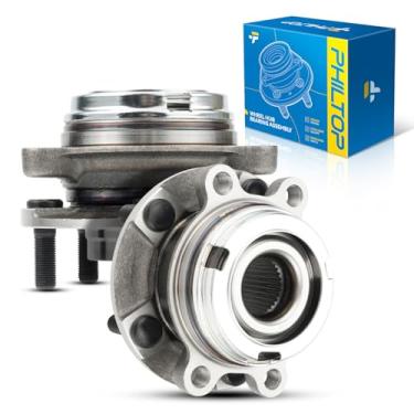 Imagem de PHILTOP 513296 par de rolamentos de roda dianteira para 2007-2018 Altima, 2013-2020 Pathfinder, 2009-2014 2016-2021 Maxima, 2015-2018 Murano, 2014-2020 QX60, 2019-2019-2018 021 Q. X50, 2013 JX35 5