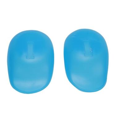 Imagem de Brrnoo 2 Peças de Capa de Orelha para Tintura de Cabelo, Protetores de Ouvido para Coloração de Cabelo de Plástico Leve e Fácil de Limpar Com Design Ergonômico, para Cabeleireiro No