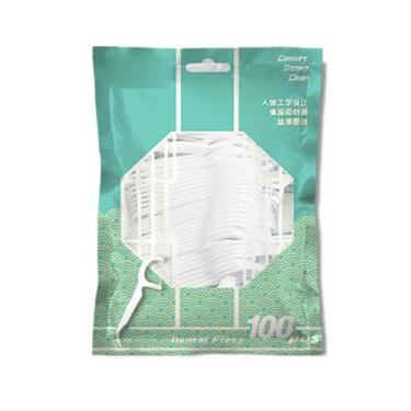 Imagem de Yinhing Fio de Polímero Limpador de Dentes Portátil Palito de Dente Oral Escova Interdental Palito para Limpeza Profunda entre Dentes e Gengivas Fio Doméstico Embalado 50 Peças (1)
