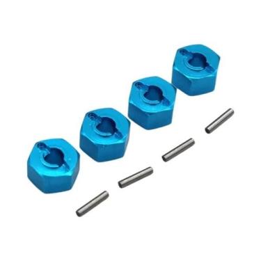 Imagem de Adaptador Hexagonal De 12mm 4 Peças Roda De Metal Para MJX H16 16207 1
