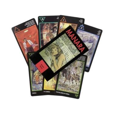 Imagem de Manara tarô cartas adivinhação baralho versões em inglês edição oracle