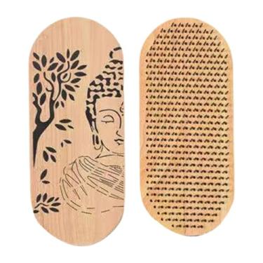 Imagem de Vaveren 2x Prancha de Madeira Premium Leve com Pregos para Massagem Profunda nos Tecidos e Acupressão na Academia