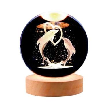 Imagem de Lâmpada LED USB Bola De Cristal Galáxia Para Presente De Aniversário, 