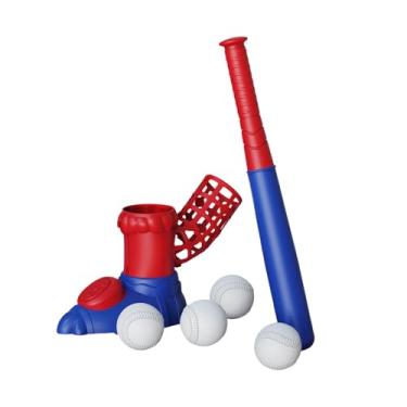 Imagem de menolana Máquina de arremesso de beisebol infantil - Brinquedo para crianças - Atividades esportivas ao ar livre - Diversão - Lançador de beisebol