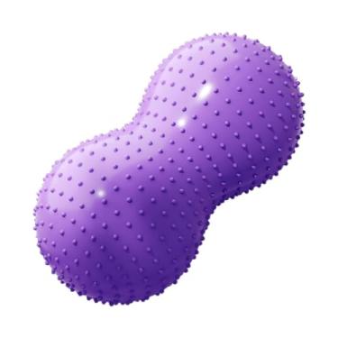 Imagem de kowaku Bola de Equilíbrio Flexível em Formato de Amendoim para Academia em Casa, Treinamento Infantil, Trabalho de Parto e Nascimento, Violeta Claro