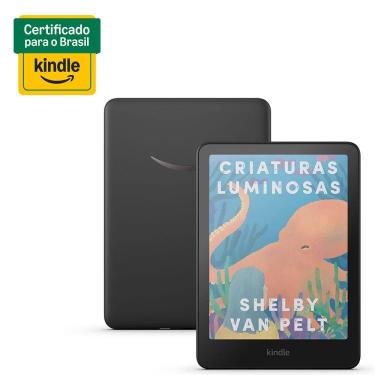 Imagem de E-reader Amazon Kindle Colorsoft com 7,05", 16GB, Iluminação Frontal Ajustável, Preto - B0CX8MT2M2