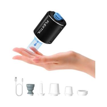 Imagem de Bomba De Ar Elétrica Portátil 4kPa Para Colchões De Ar, Colchonetes, F