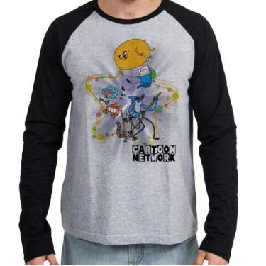 Imagem de Camiseta Manga Longa blusa Cartoon Network personagens , GG  adulto