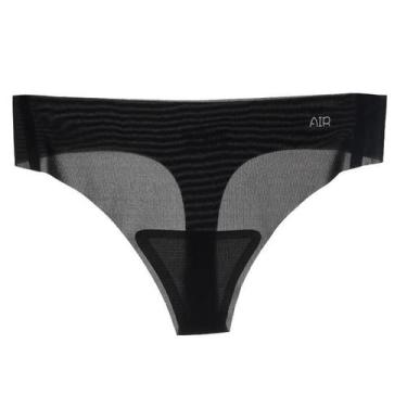 Imagem de Calcinhas Thong Ultra-finas Transparentes De Baixa Cintura Para Mulher