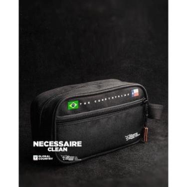 Imagem de BOLSA NECESSAIRE/ ESTOJO TEXAS FARM - CLEAN - NC001 - PRETO ÚNICO-Unissex