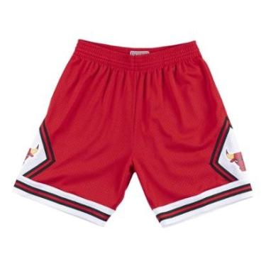 Imagem de Short Mitchell & Ness Swingman Chicago Bulls Road 1975-76 Masculino-Masculino