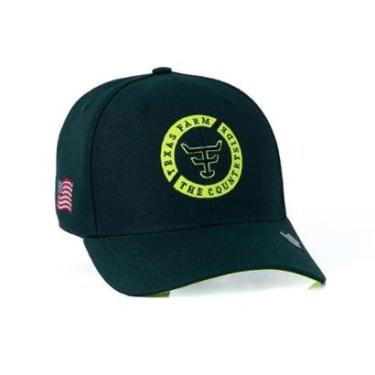 Imagem de BONE TEXAS FARM - TF689 - VERDE MUSGO/ AMARELO NEON Único-Unissex