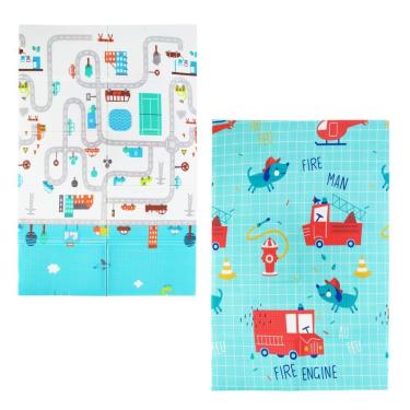 Imagem de Tapete Infantil Emborrachado Dobrável Tatame Carro Maxi Baby