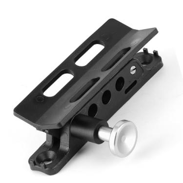 Imagem de Vroomoto Suporte de braçadeira de extintor de incêndio para RZR 700/800, Sport/ Unlimited/ JK e mais com nylon + alumínio, vermelho, dourado para , Can Am, (prata)