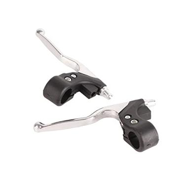 Imagem de Aoresac Par Com Liga de Alumínio, Alavanca de Freio de Guiador Leve e Resistente para Mini Pocket Dirt Bike ATV, Fácil de Instalar Em Guiador de 7/8 pol. / 22 Mm de Diâmetro, Fornece