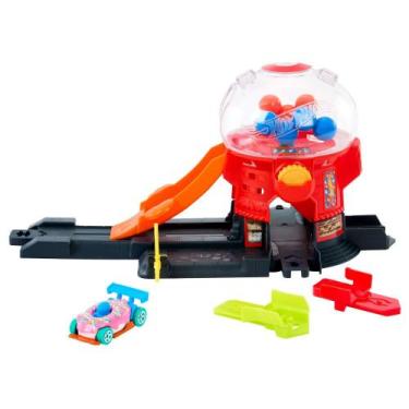 Imagem de Pista Hot Wheels com Carrinho - Loja de doces - City - Mattel, Colorid