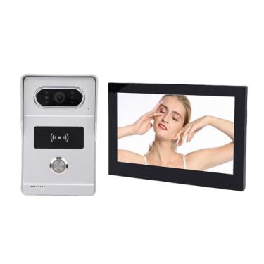 Imagem de Generic de Intercomunicação de Vídeo Com Fio de 7 Polegadas, Câmera de Campainha WiFi 1080P HD Com Lente Grande Angular 60 110 e Visão Noturna, para Home Office Apartamento Villa Hotel (plugue