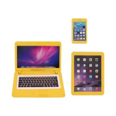 Imagem de Acessórios Para Bonecas BJD De 30CM: Mini Computador, Celular, Tablet,