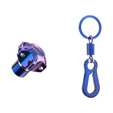 Imagem de Capa Universal De Chave Em Alumínio Azul Para Moto, Carro, ATV - Hexag