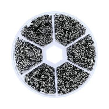 Imagem de Kit Para Fazer Brincos: Conjunto De Componentes De Joalheria Em Liga C