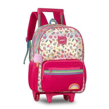 Imagem de Mochila com Rodinhas e Costas Holográfica Verão - Clio