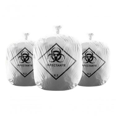 Imagem de Saco De Lixo Infectante 100 Litros Branco 100 Unid Talge