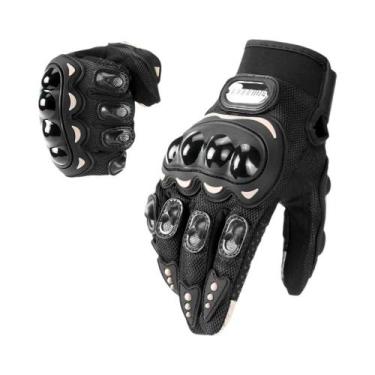 Imagem de Luvas De Verão Para Motocicleta Com Tela Sensível Ao Toque, Respirávei