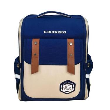 Imagem de Mochila Infantil Ergonômica de costas Resistente Impermeável Para Esco