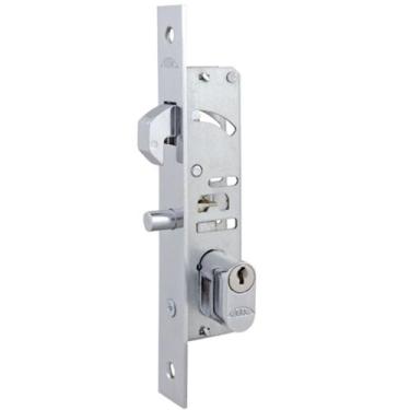 Imagem de Fechadura Arouca Externa 13mm Bico De Papagaio Porta Correr, Inox Poli