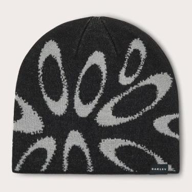 Imagem de Gorro Oakley Ellipse Graphic Beanie Black/Grey, Preto, Único