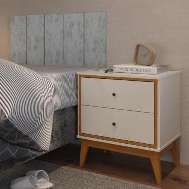 Imagem de Conjunto Quarto Solteiro Cabeceira Autocolante e 1 Mesa de Cabeceira 2